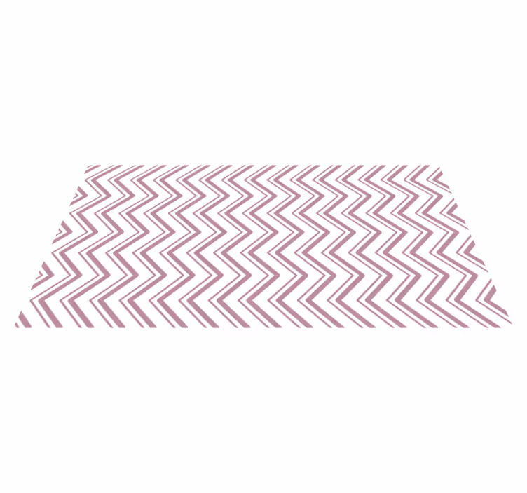 Chevron Zigzag Concept geometric rug - TenStickers