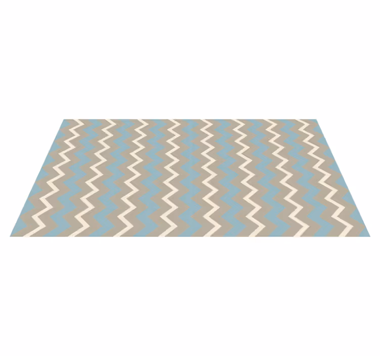 Chevron Motif Style stripes rug - TenStickers
