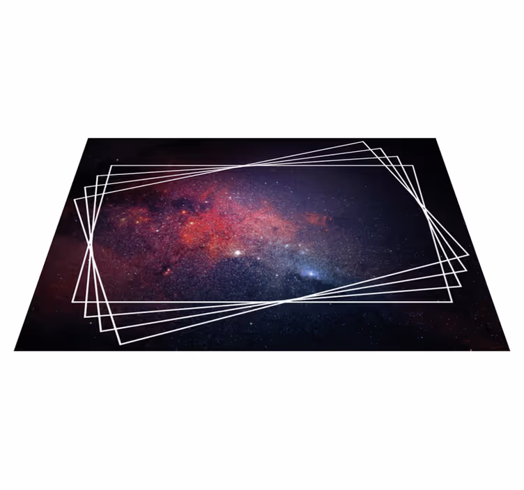 Cosmic Nebulae Patterns modern rug - TenStickers