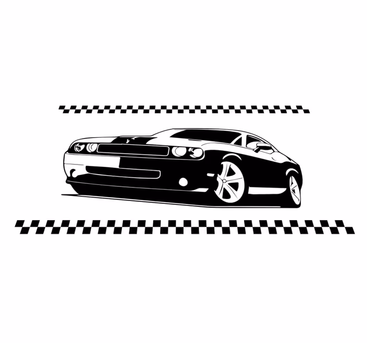 Stylish sports cars teenage bedroom rug - TenStickers