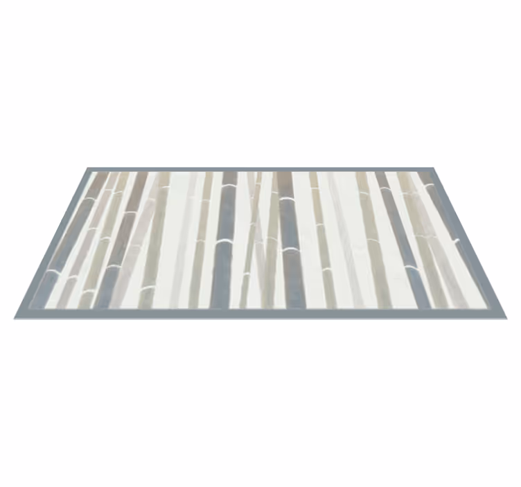 Bamboo Grove Pattern nature rug - TenStickers