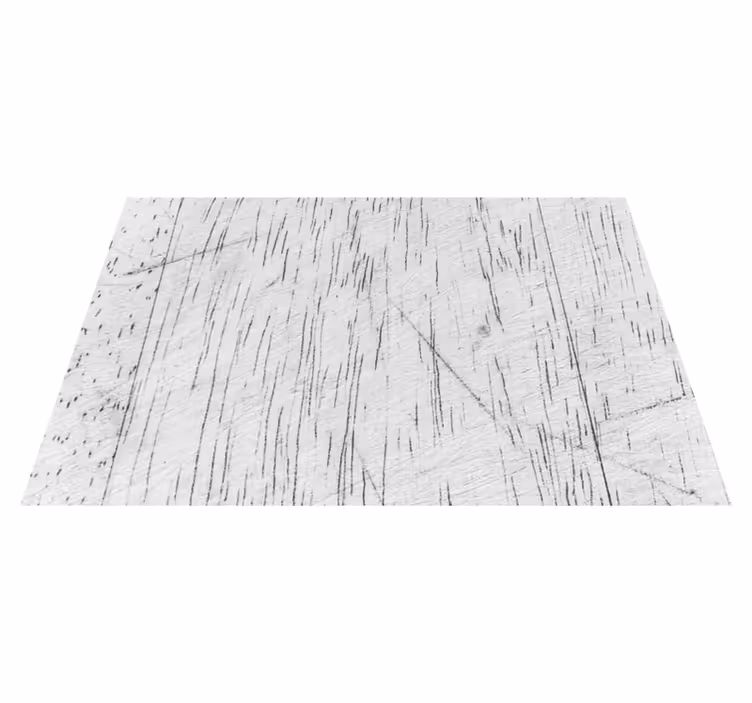 Chic White Timber texture rug - TenStickers