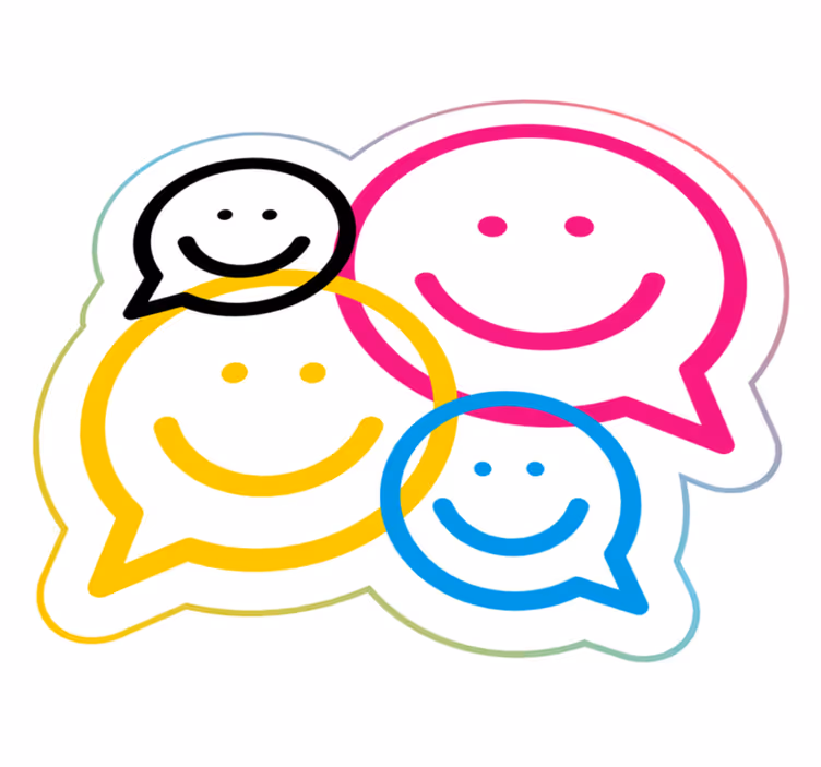 Smiley Face Collection teenage bedroom rug - TenStickers