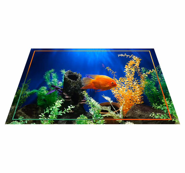 Underwater Vibrance nature rug - TenStickers