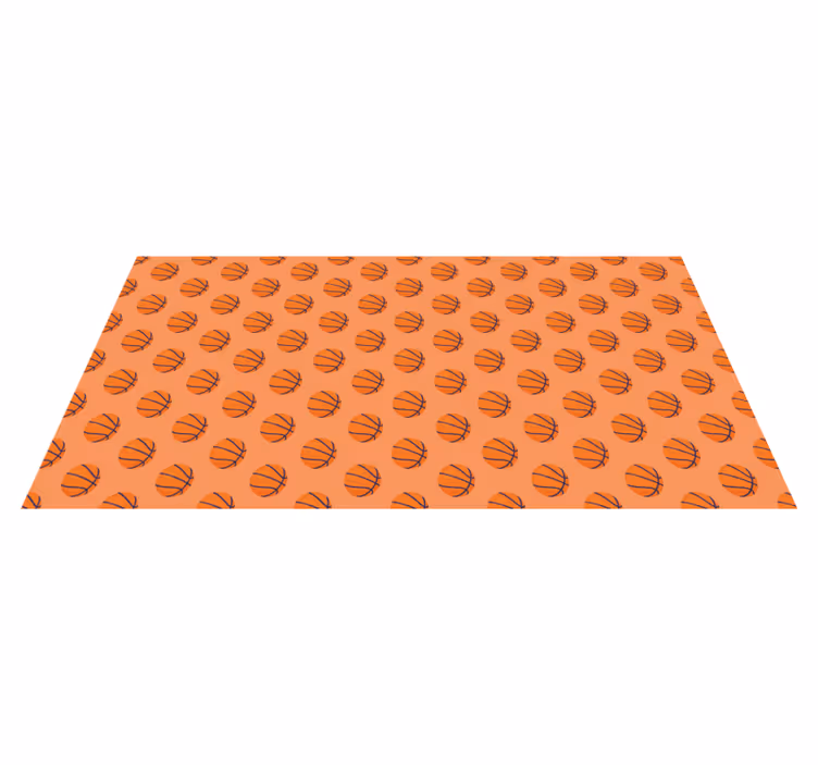 Basketball Concept game rug - TenStickers