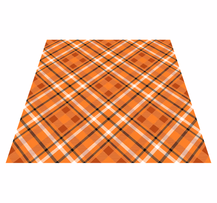 Checkered Style stripes rug - TenStickers