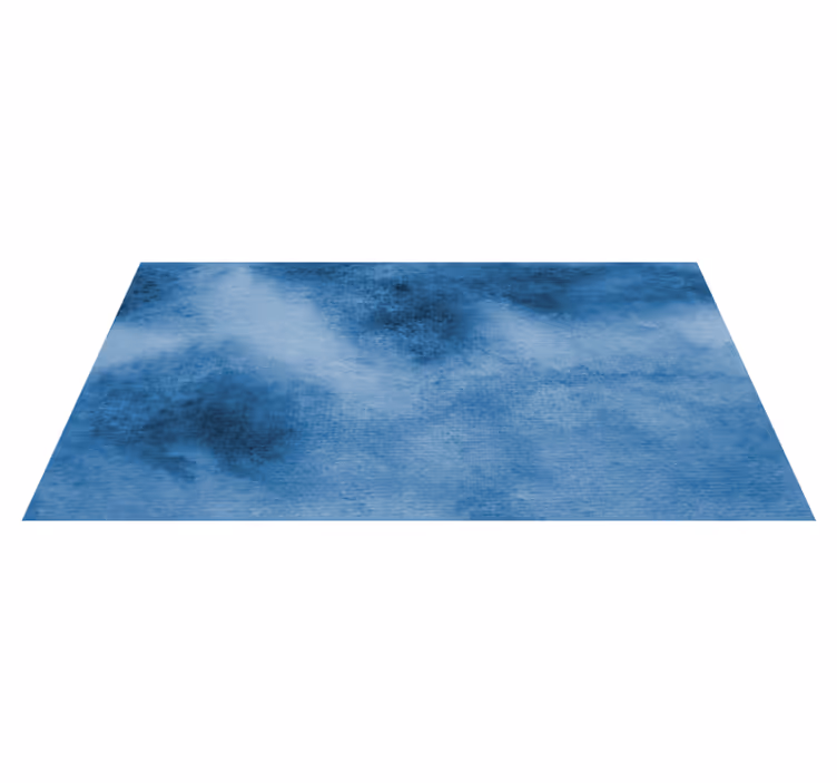 Sleek Blue Texture marble rug - TenStickers