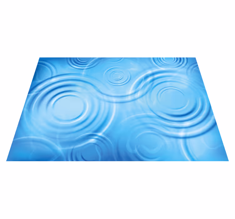 Water Ripples Effect texture rug - TenStickers