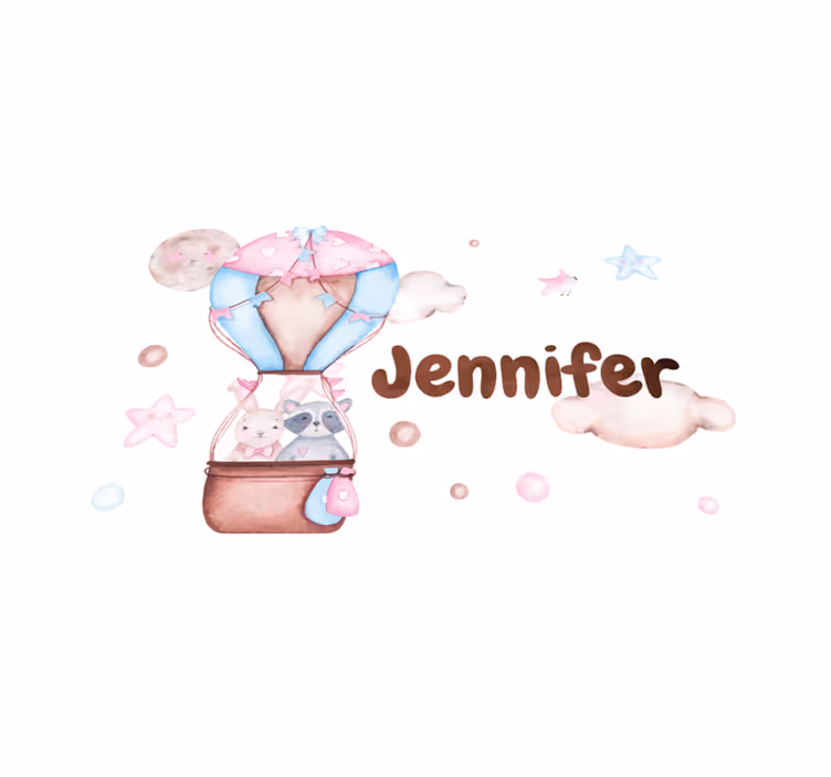 Hot Air Ballooning custom floor mat - TenStickers