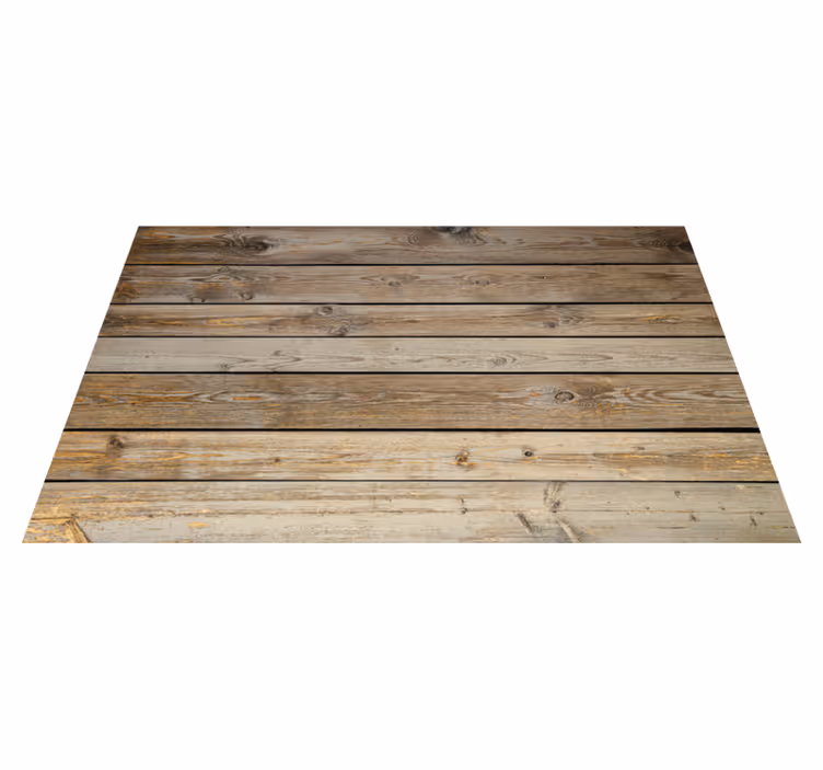 Rustic Surface wood effect rug - TenStickers