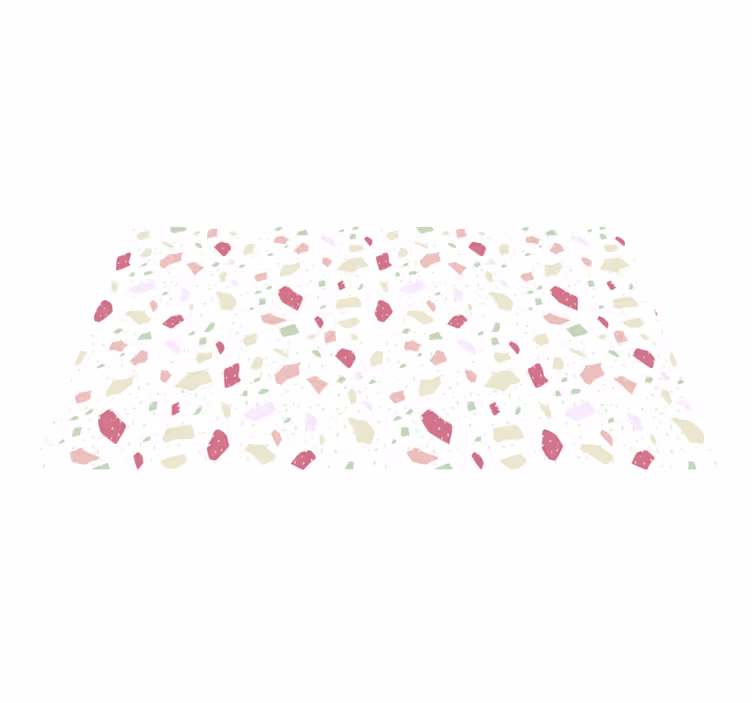 Dynamic Colorful Shapes kids rug - TenStickers