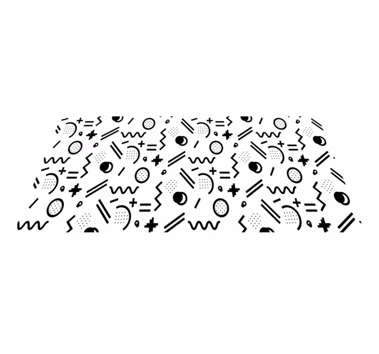 Dynamic Pattern Play kids rug - TenStickers