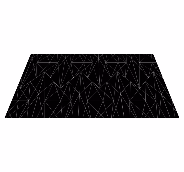 Stylish  Style geometric rug - TenStickers