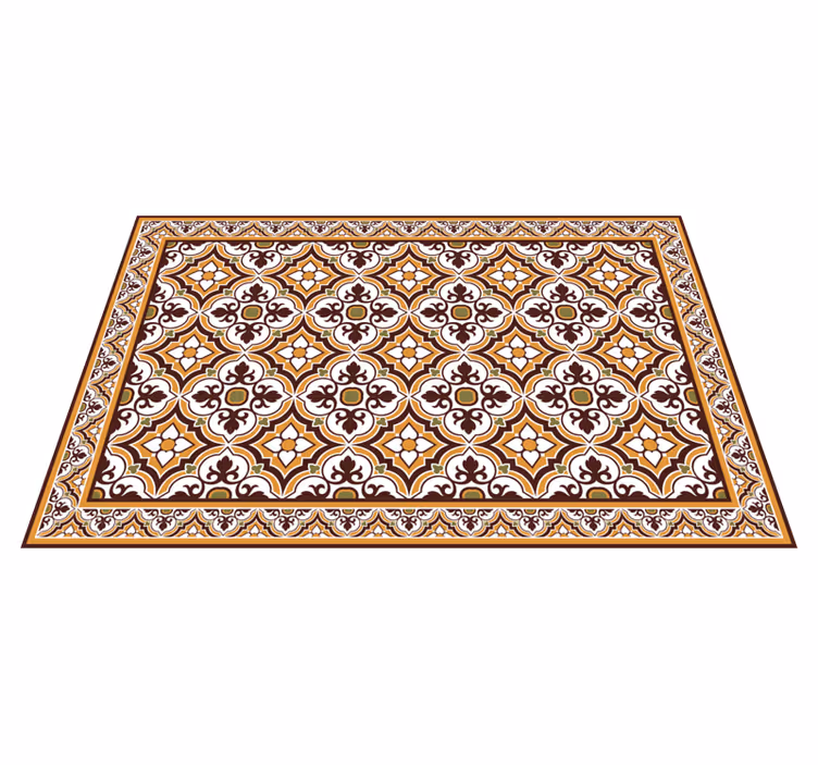 Elaborate Mosaic Arrangement tile carpet - TenStickers
