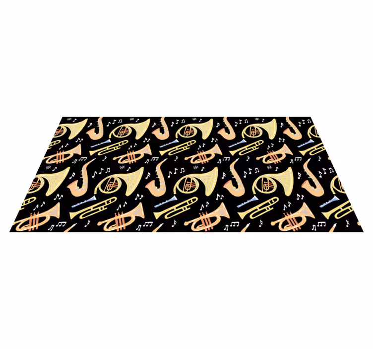 Event carpet musical instrument ideas - TenStickers