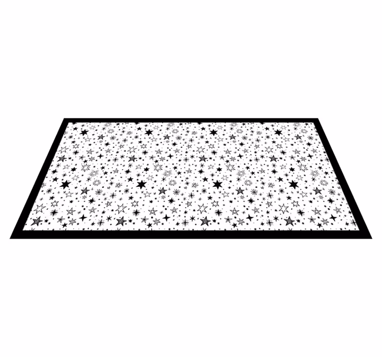 Star rug starry night design - TenStickers