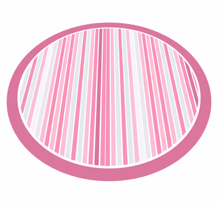 Chic Striped Style stripes rug - TenStickers