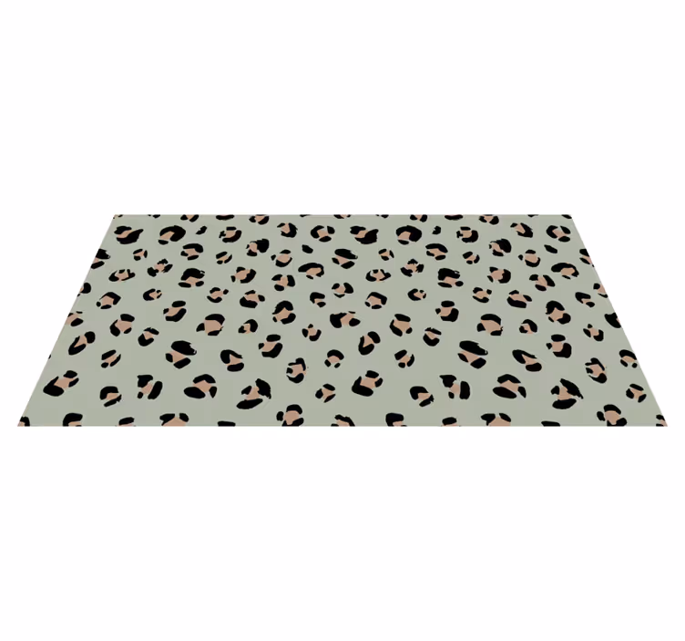Animal print rug leopard pattern design - TenStickers