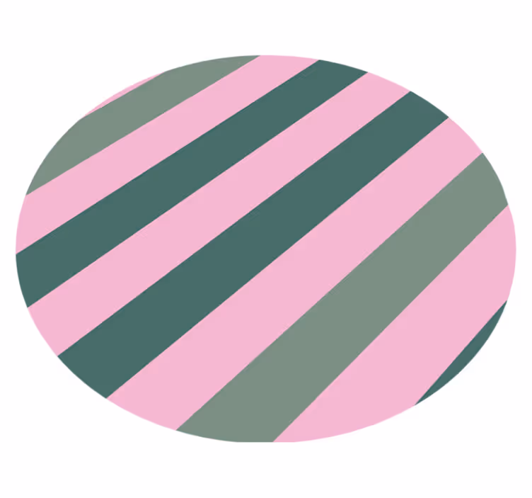 Bright striped concept stripes rug - TenStickers