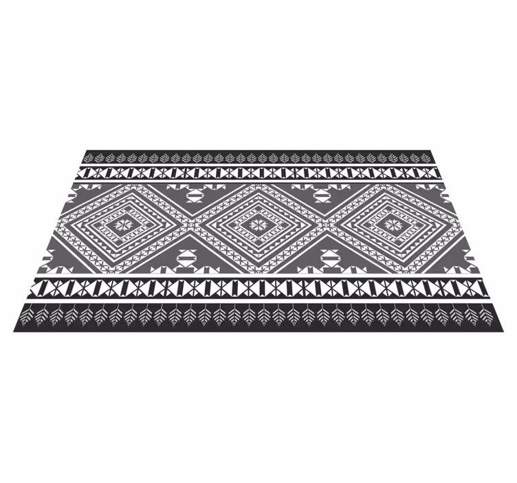 Geometric Pattern Chic ethnic rug - TenStickers