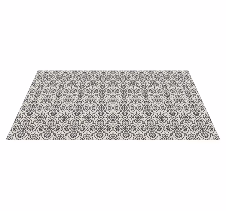 Mosaic rug with elegant mosaic design - TenStickers