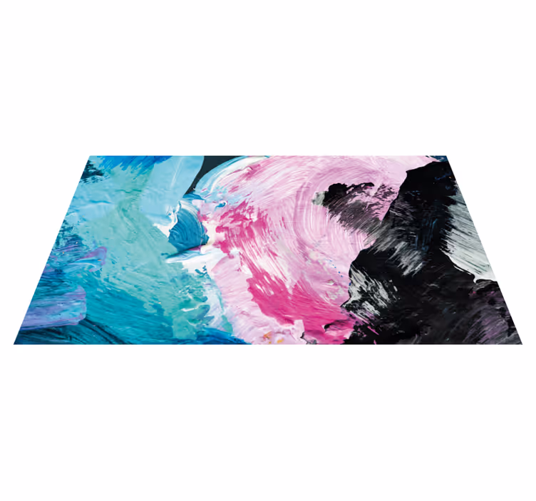 Splash of colour texture rug - TenStickers