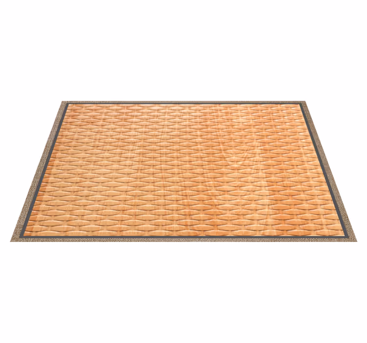Woven Basket Weave hall rug - TenStickers