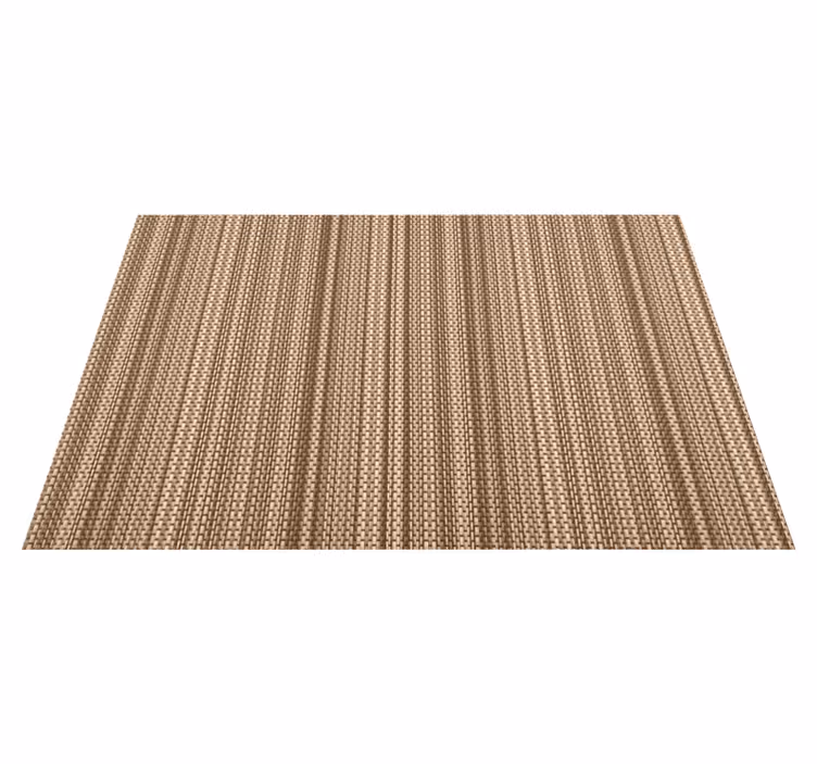 Textured Neutral Weave bathroom mat - TenStickers