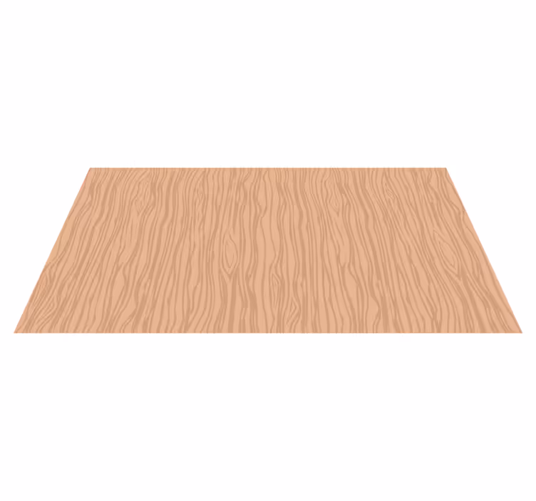 Natural Texture wood effect rug - TenStickers