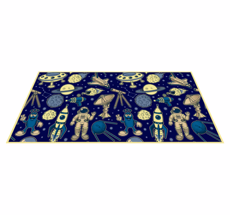 Celestial Journey Idea kids rug - TenStickers