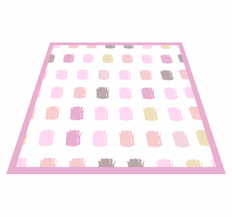 Soft Color Palette texture rug - TenStickers