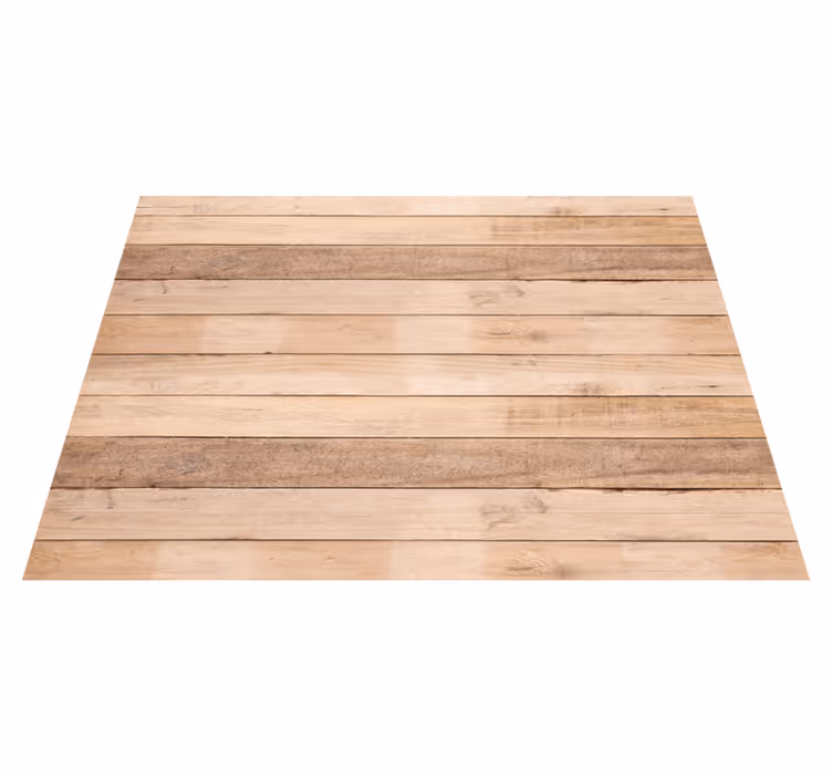 Plank Style wood effect rug - TenStickers