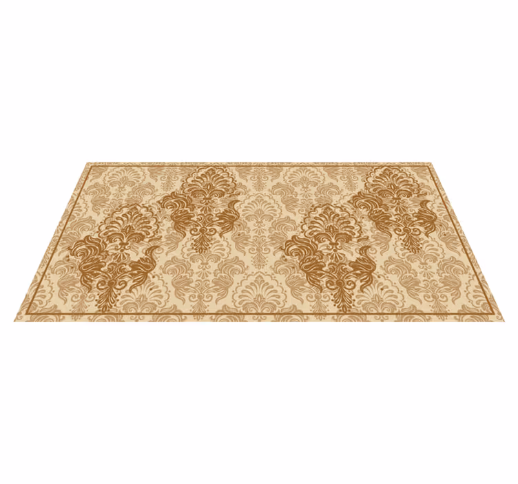 Elegant Floral Patterns vintage rug - TenStickers