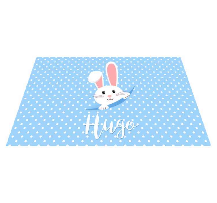 rabbit and moles kids rug - TenStickers