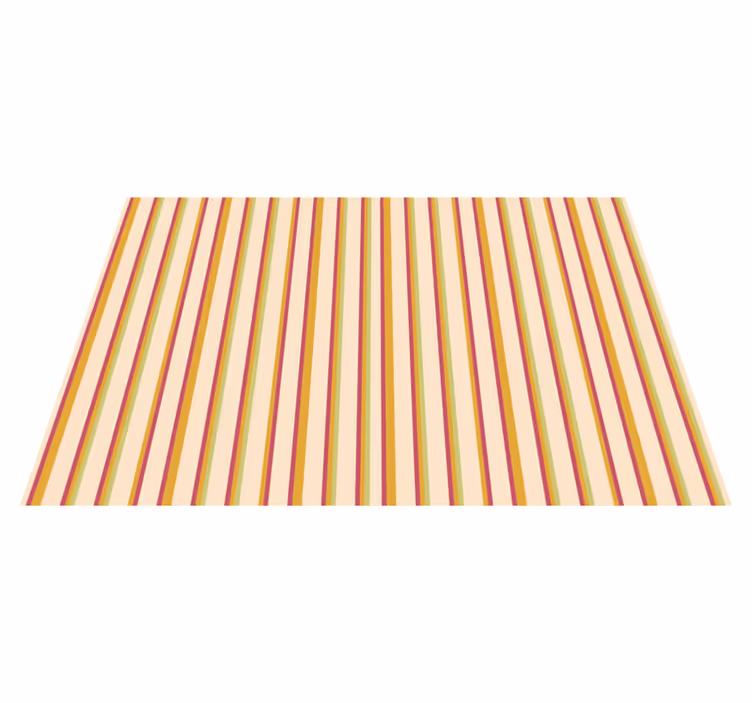 Stripes rug multi-striped elegance - TenStickers