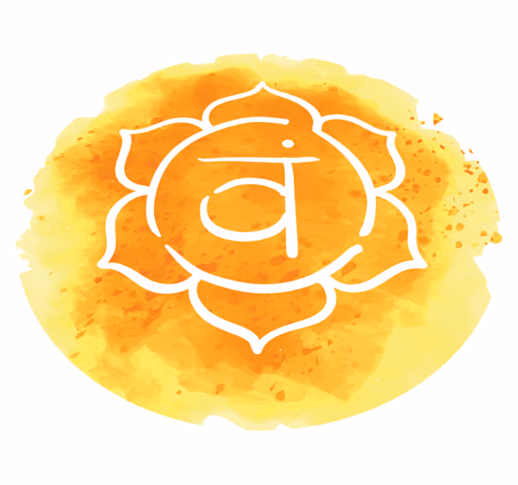 Radiant Chakra Symbol mandala rug - TenStickers