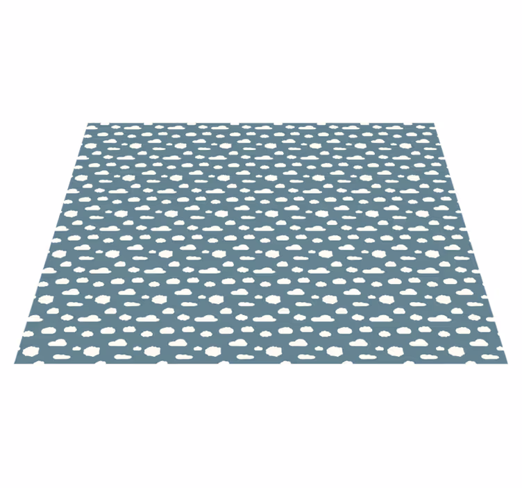 Cloud Pattern kids carpet - TenStickers