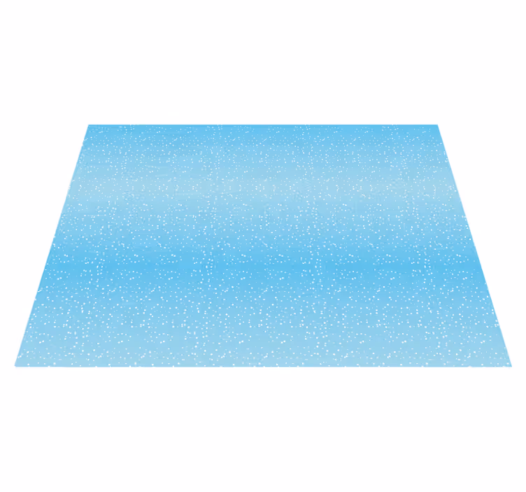 Blue shimmer veil blue rug - TenStickers