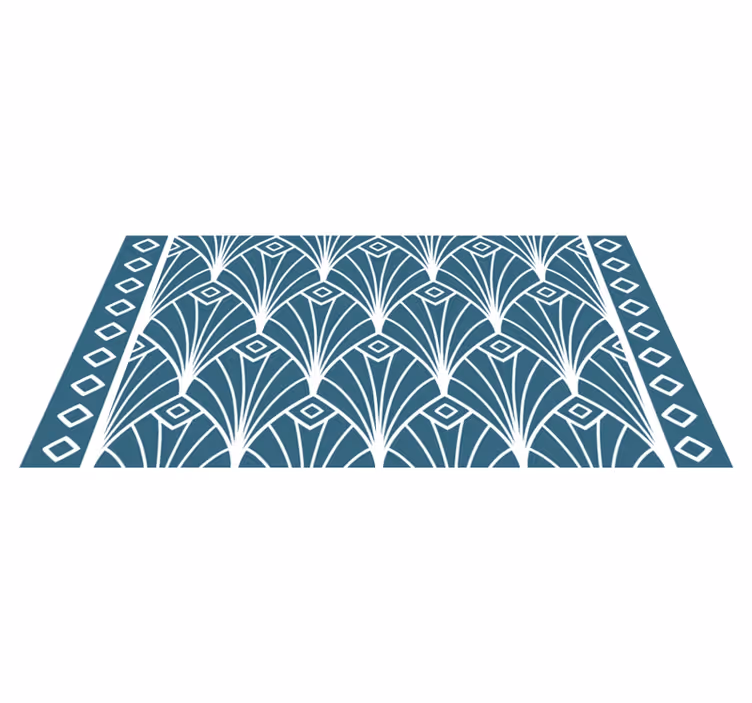 Art Deco Patterns kids rug - TenStickers