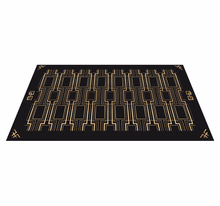 Elegant Geometric Patterns modern rug - TenStickers