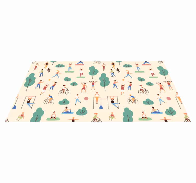 Active Play Scenes kids rug - TenStickers