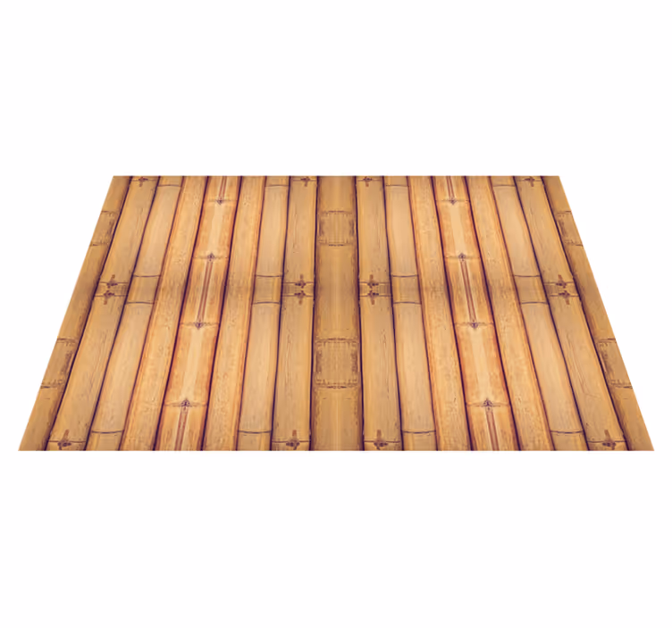 Bamboo Inspired living room rug - TenStickers
