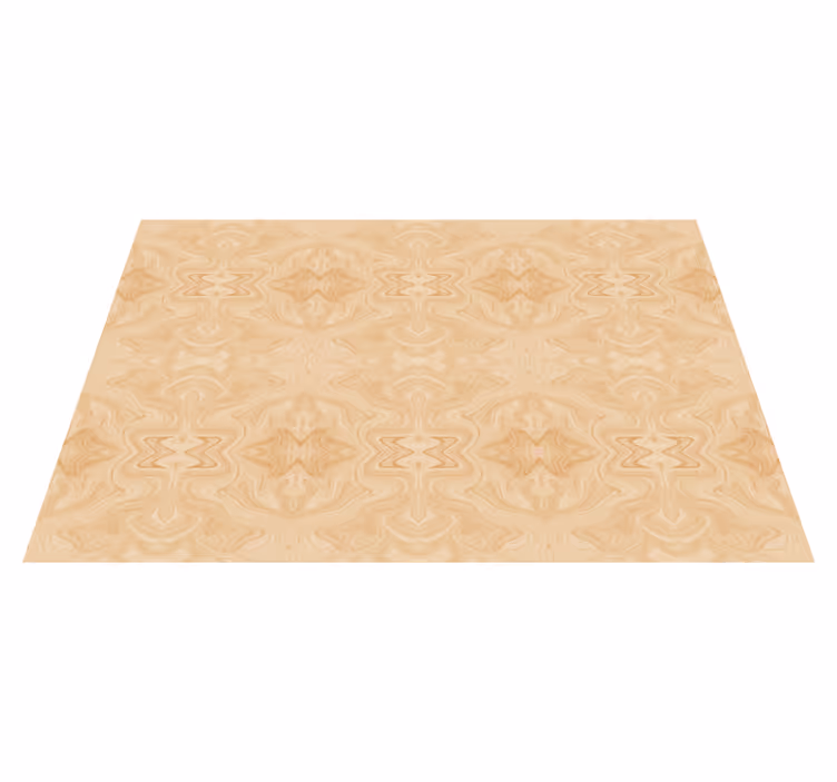 Elegant beige pattern marble rug - TenStickers
