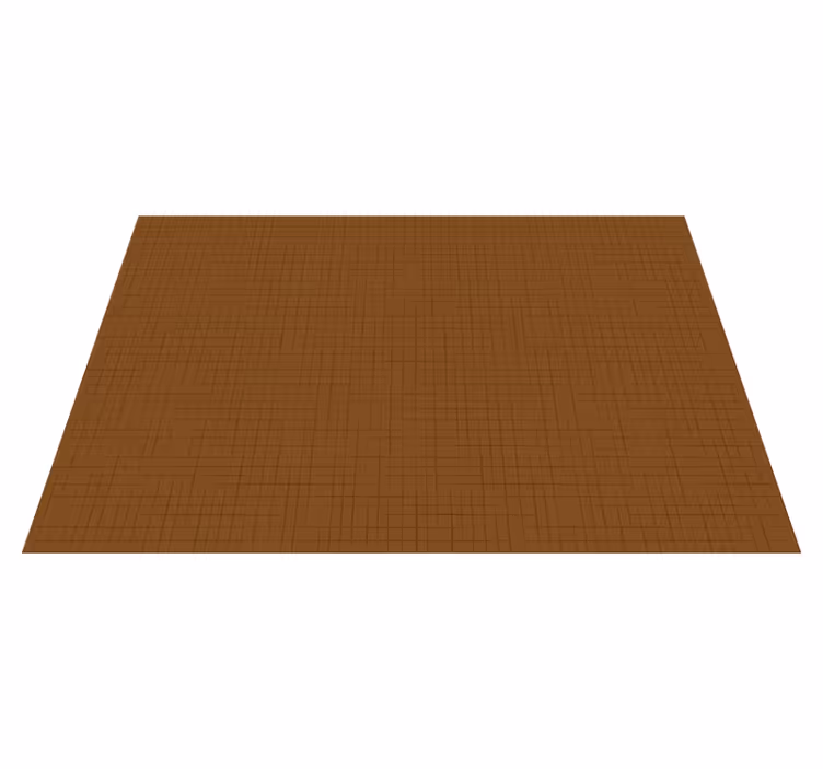 Grid pattern surface brown rug - TenStickers