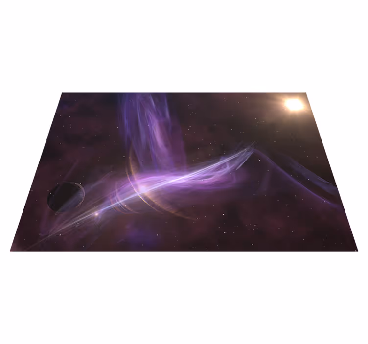 Galactic dreamscape kids rug - TenStickers