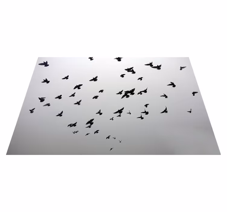 Flying Birds Pattern kids rug - TenStickers