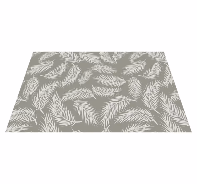 Foliage Botanical Concept nature rug - TenStickers