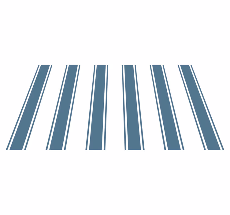 Contemporary Pattern stripes rug - TenStickers