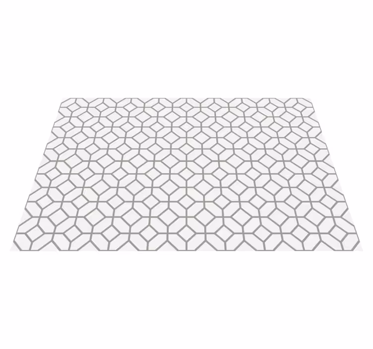 "Hampton style"square pattern geometric rugs - TenStickers