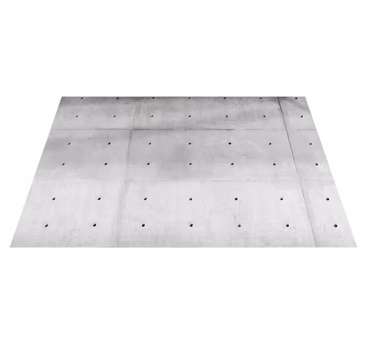 Concrete grey texture stone effect rug - TenStickers